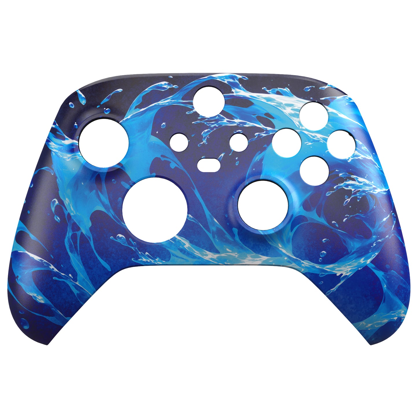 eXtremeRate Replacement Faceplate Front Housing Shell for Xbox Series X & S Controller - Aqua Magic