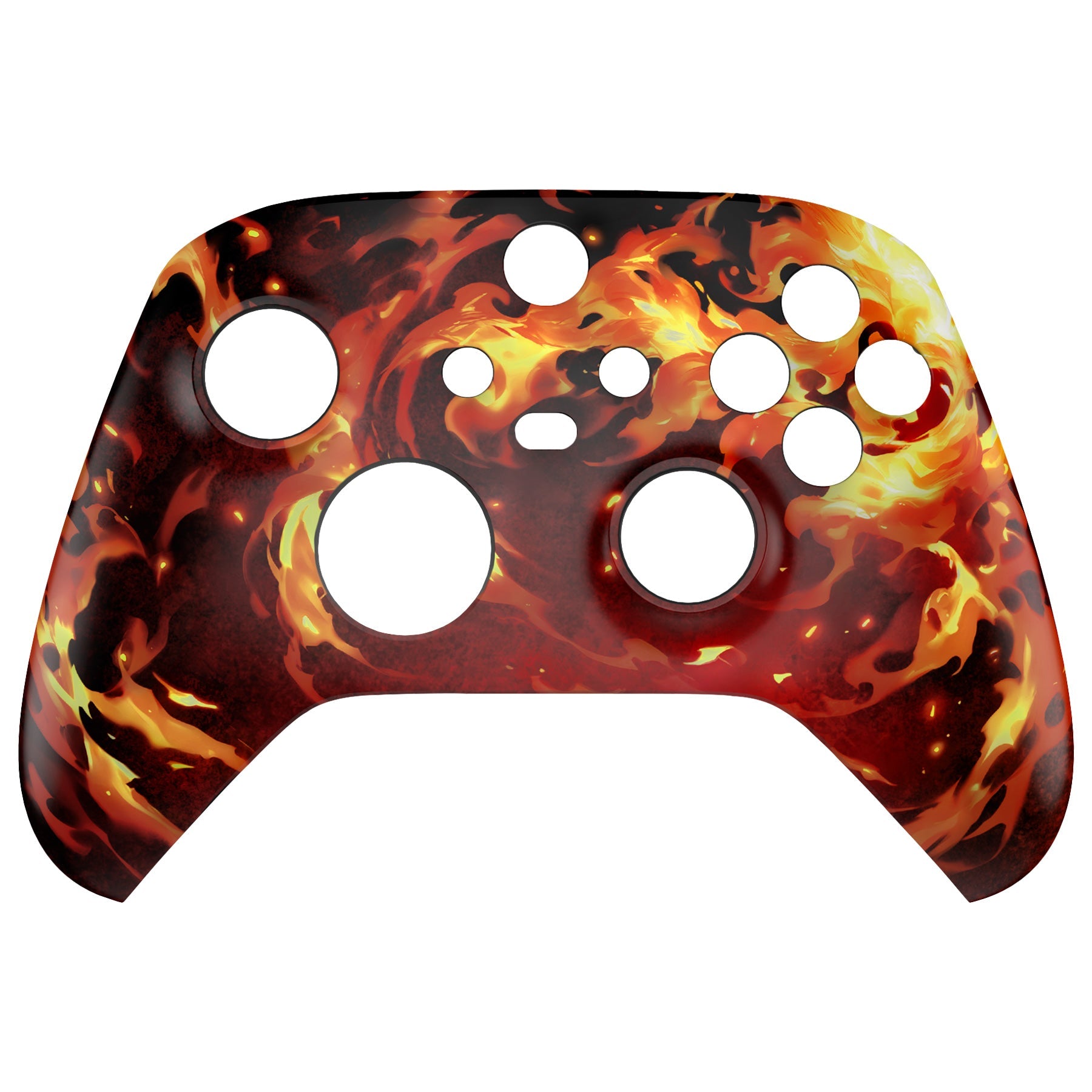 eXtremeRate Replacement Faceplate Front Housing Shell for Xbox Series X & S Controller - Blazing Magic eXtremeRate