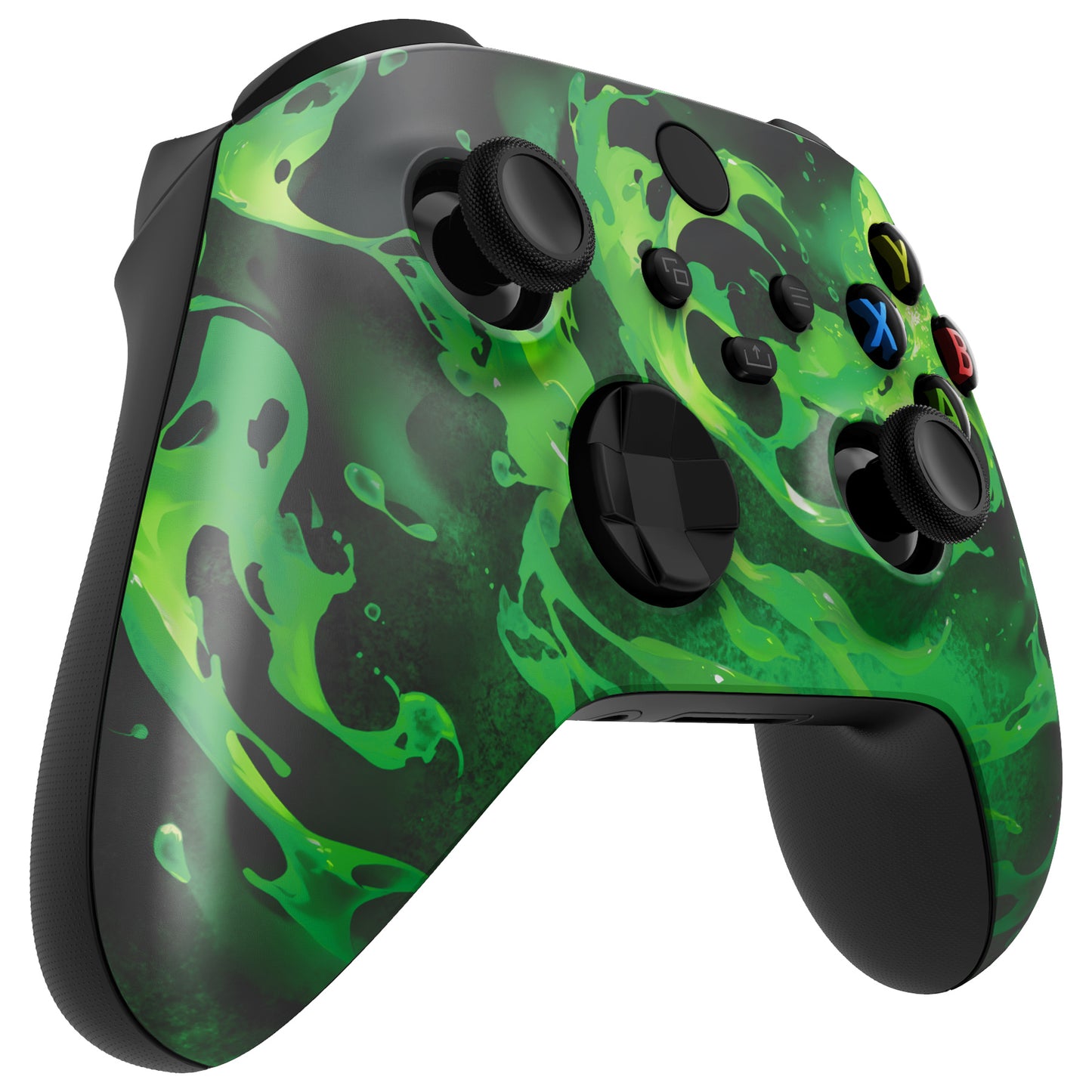 eXtremeRate Replacement Faceplate Front Housing Shell for Xbox Series X & S Controller - Corrosion Magic