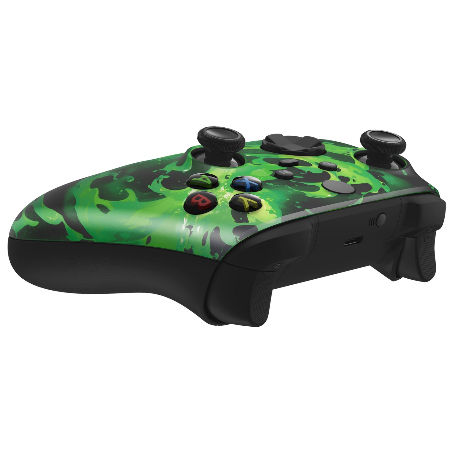 eXtremeRate Replacement Faceplate Front Housing Shell for Xbox Series X & S Controller - Corrosion Magic