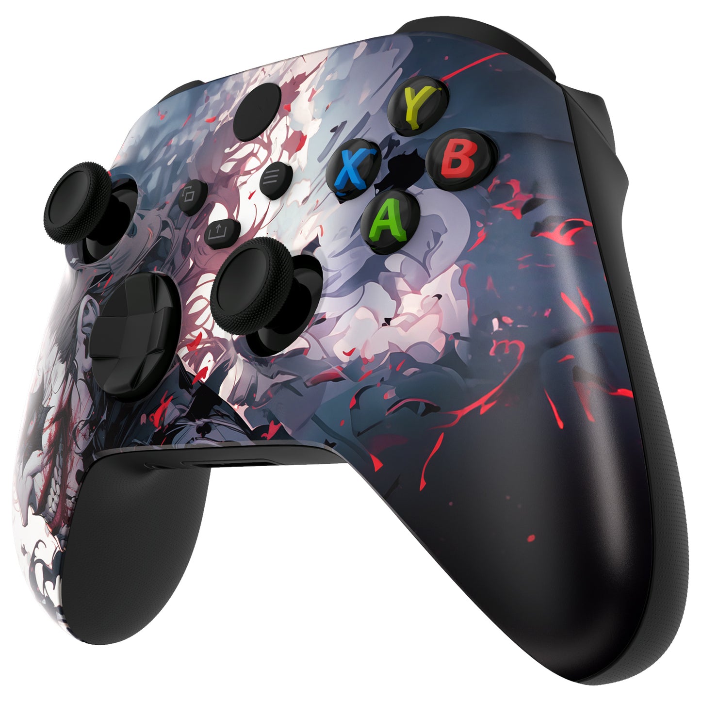 eXtremeRate Replacement Faceplate Front Housing Shell for Xbox Series X & S Controller - Killing Clown