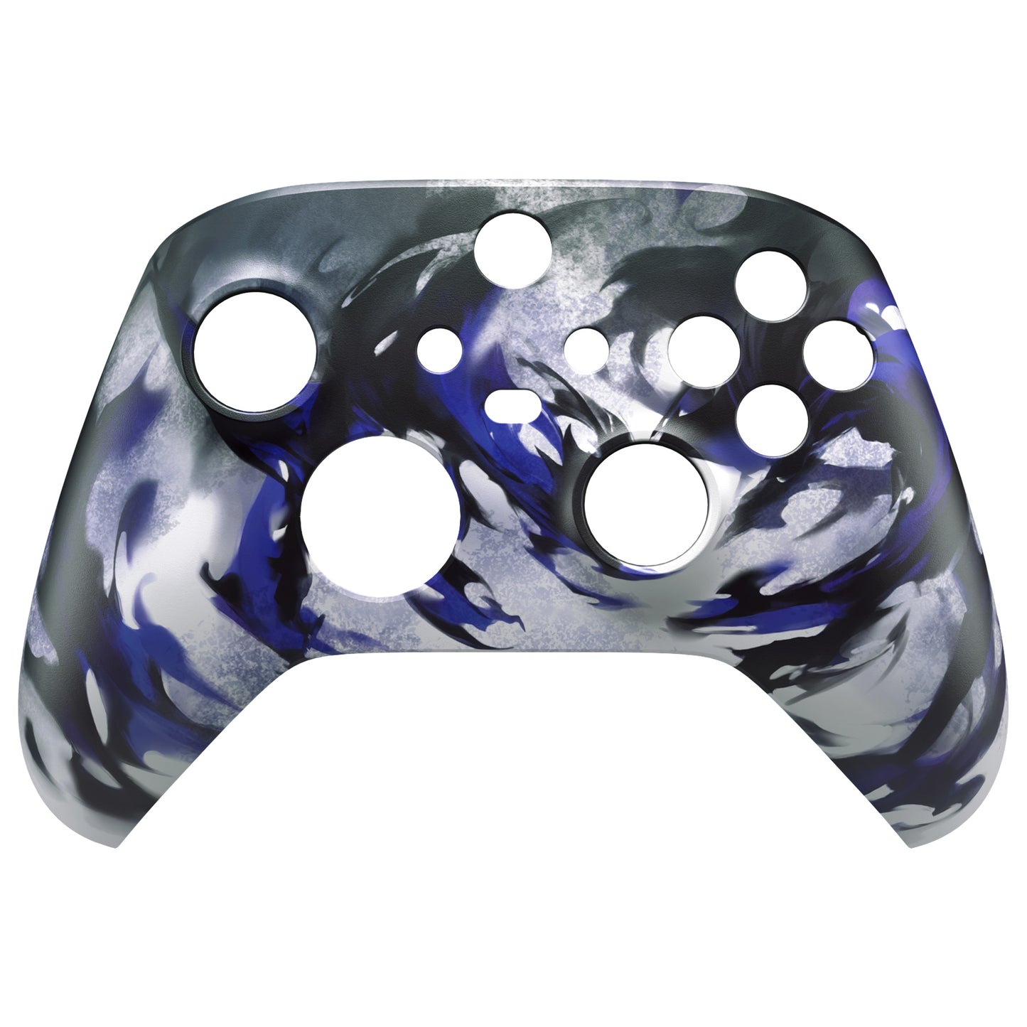 eXtremeRate Replacement Faceplate Front Housing Shell for Xbox Series X & S Controller - Shadow Magic