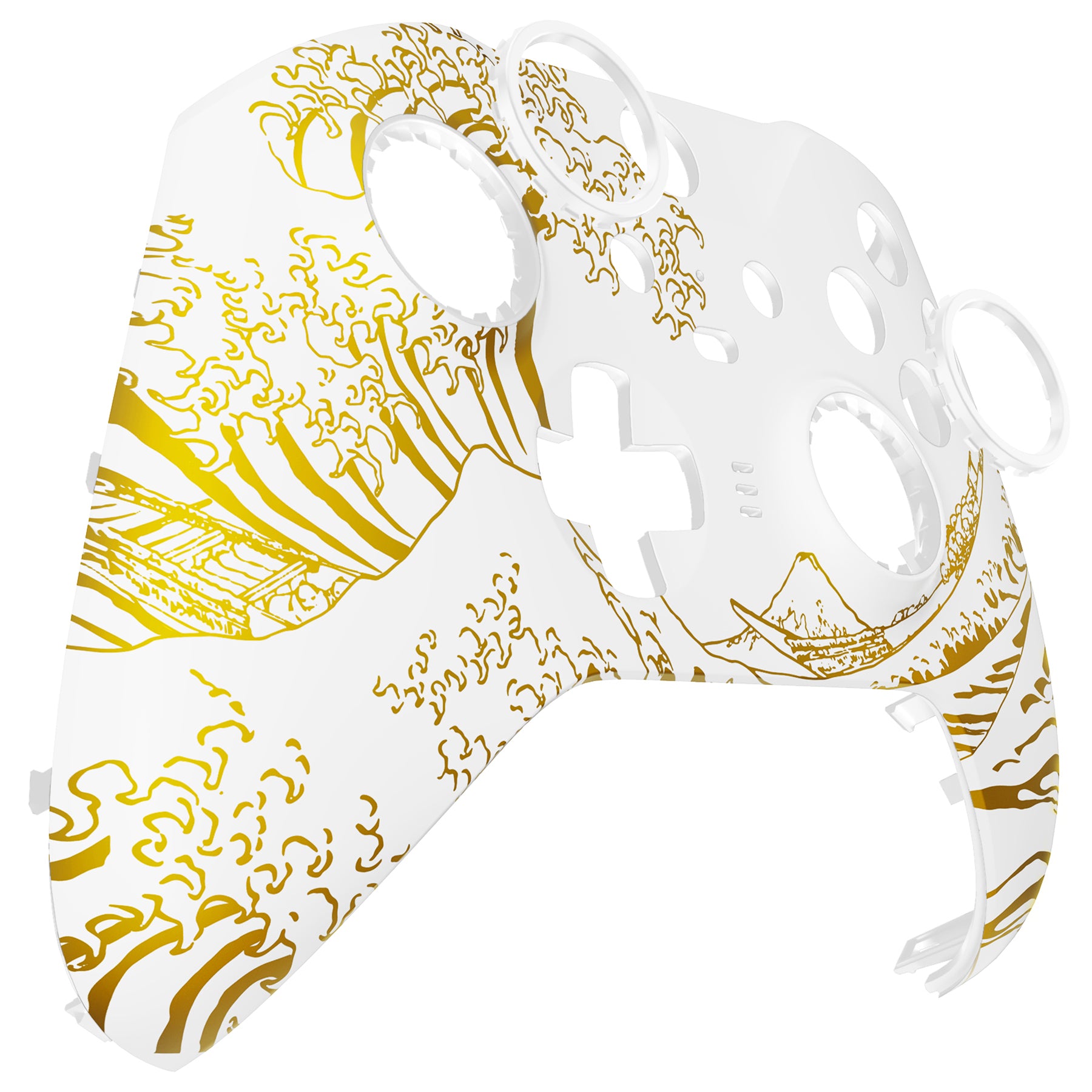 eXtremeRate The Great GOLDEN Wave Off Kanagawa - White Faceplate