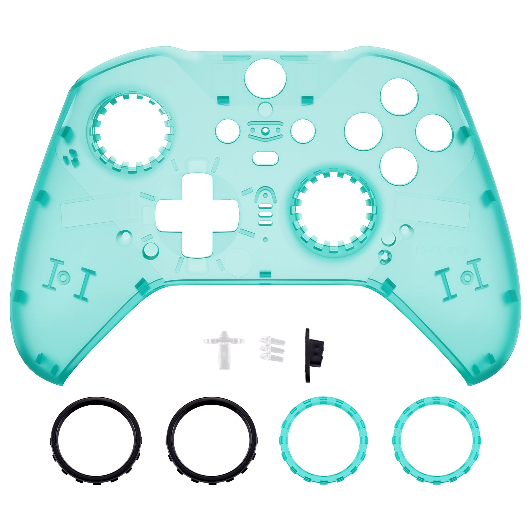 eXtremeRate Emerald Green Replacement Faceplate Cover for Xbox One ...