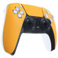 eXtremeRate Replacement Front Housing Shell with Touchpad Compatible with PS5 Controller BDM-010/020/030/040/050/060 - Caution Yellow