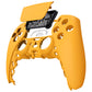 eXtremeRate Replacement Front Housing Shell with Touchpad Compatible with PS5 Controller BDM-010/020/030/040/050/060 - Caution Yellow