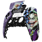 eXtremeRate Replacement Front Housing Shell with Touchpad Compatible with PS5 Controller BDM-010/020/030/040/050/060 - Clown Cards