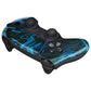 eXtremeRate Replacement Front Housing Shell with Touchpad Compatible with PS5 Controller BDM-010/020/030/040/050 - Blue Swirl