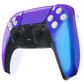 eXtremeRate Replacement Front Housing Shell with Touchpad Compatible with PS5 Controller BDM-010/020/030/040/050 - Chameleon Purple Blue
