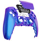 eXtremeRate Replacement Front Housing Shell with Touchpad Compatible with PS5 Controller BDM-010/020/030/040/050 - Chameleon Purple Blue