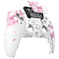 eXtremeRate Replacement Front Housing Shell with Touchpad Compatible with PS5 Controller BDM-010/020/030/040/050/060 - Cherry Blossom Whisper