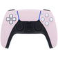 eXtremeRate Replacement Front Housing Shell with Touchpad Compatible with PS5 Controller BDM-010/020/030/040/050 - Cherry Blossoms Pink