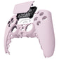 eXtremeRate Replacement Front Housing Shell with Touchpad Compatible with PS5 Controller BDM-010/020/030/040/050 - Cherry Blossoms Pink
