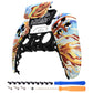 eXtremeRate Replacement Front Housing Shell with Touchpad Compatible with PS5 Controller BDM-010/020/030/040/050 - Fire Phoenix