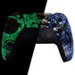eXtremeRate Replacement Front Housing Shell with Touchpad Compatible with PS5 Controller BDM-010/020/030/040/050 - Glow in Dark - The Awakening of the Earth Lord