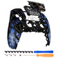eXtremeRate Replacement Front Housing Shell with Touchpad Compatible with PS5 Controller BDM-010/020/030/040/050 - Glow in Dark - The Awakening of the Earth Lord