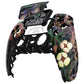 eXtremeRate Replacement Front Housing Shell with Touchpad Compatible with PS5 Controller BDM-010/020/030/040/050 - Mysterious Garden