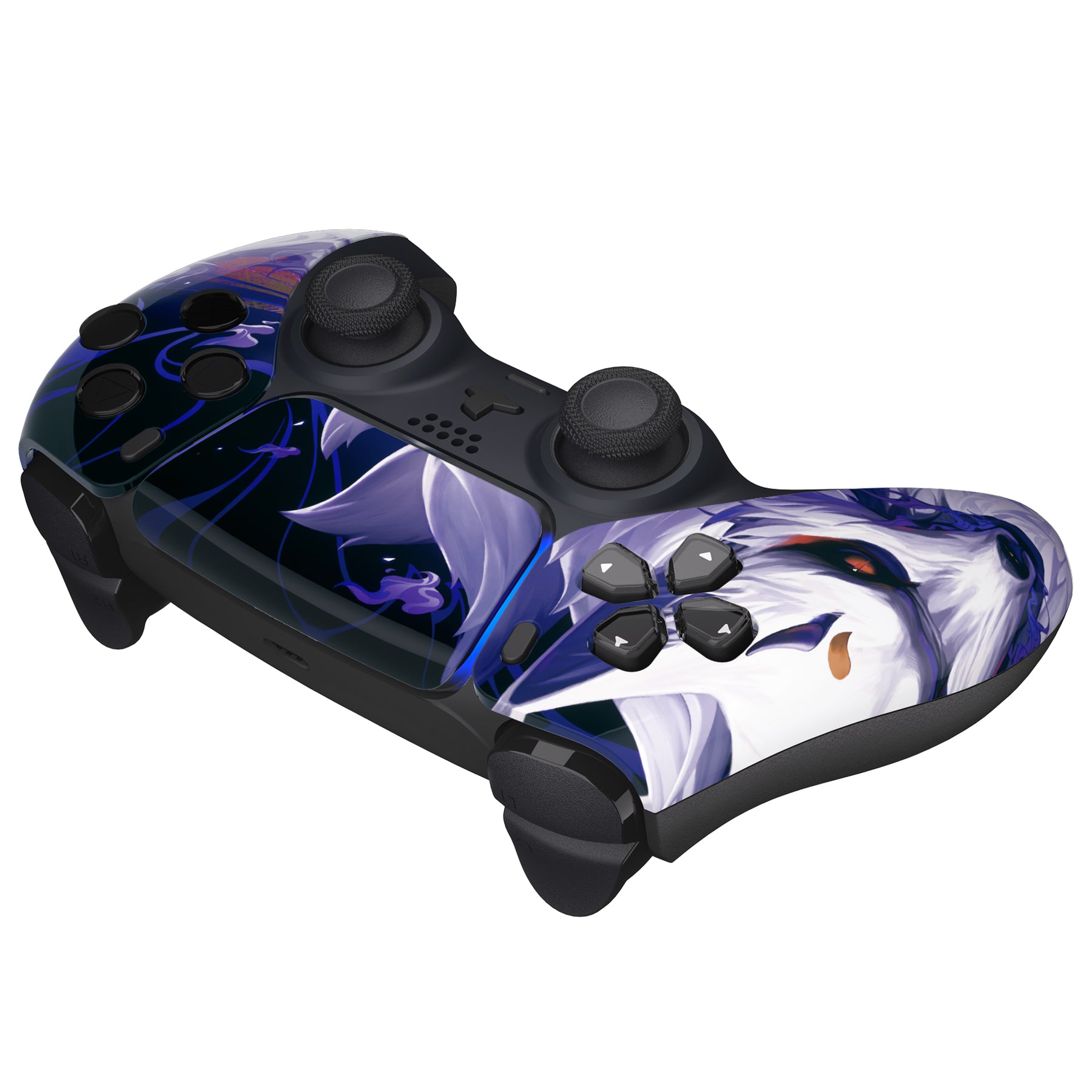 eXtremeRate Nine-Tailed Fox Touchpad Front Housing Shell