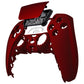eXtremeRate Replacement Front Housing Shell with Touchpad Compatible with PS5 Controller BDM-010/020/030/040/050 - Scarlet Red
