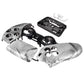 eXtremeRate Replacement Front Housing Shell with Touchpad Compatible with PS5 Controller BDM-010/020/030/040/050 - Silver Wave