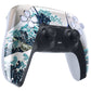 eXtremeRate Replacement Front Housing Shell with Touchpad Compatible with PS5 Controller BDM-010/020/030/040/050 - The Great Wave