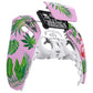 eXtremeRate Replacement Front Housing Shell with Touchpad Compatible with PS5 Controller BDM-010/020/030/040/050 - Tropical Flamingo