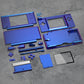 eXtremeRate Replacement Full Housing Shell & Buttons with Screen Lens for Nintendo DS Lite NDSL - Chameleon Purple Blue