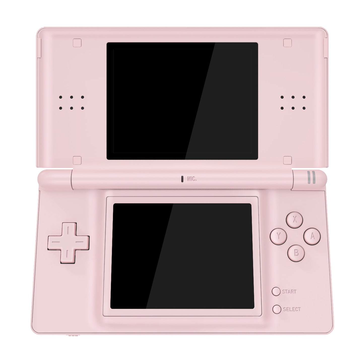 eXtremeRate Replacement Full Housing Shell & Buttons with Screen Lens for Nintendo DS Lite NDSL - Cherry Blossoms Pink