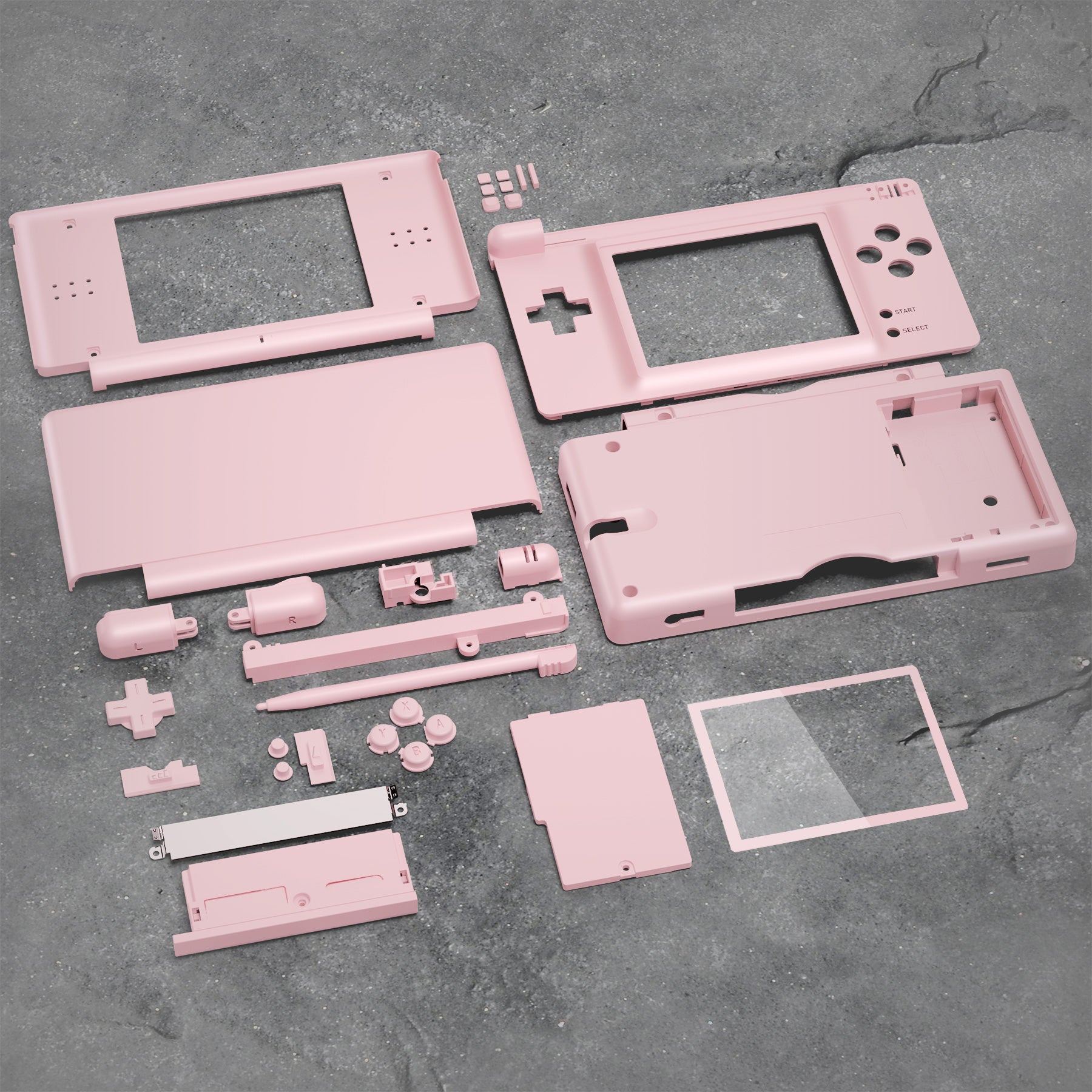 eXtremeRate Cherry Blossoms Pink Replacement Full Housing Shell