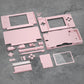 eXtremeRate Replacement Full Housing Shell & Buttons with Screen Lens for Nintendo DS Lite NDSL - Cherry Blossoms Pink