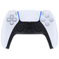 eXtremeRate Replacement Full Set Buttons Compatible with PS5 Controller BDM-030/040/050 - Original White