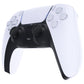 eXtremeRate Replacement Full Set Buttons Compatible with PS5 Controller BDM-030/040/050 - Original White