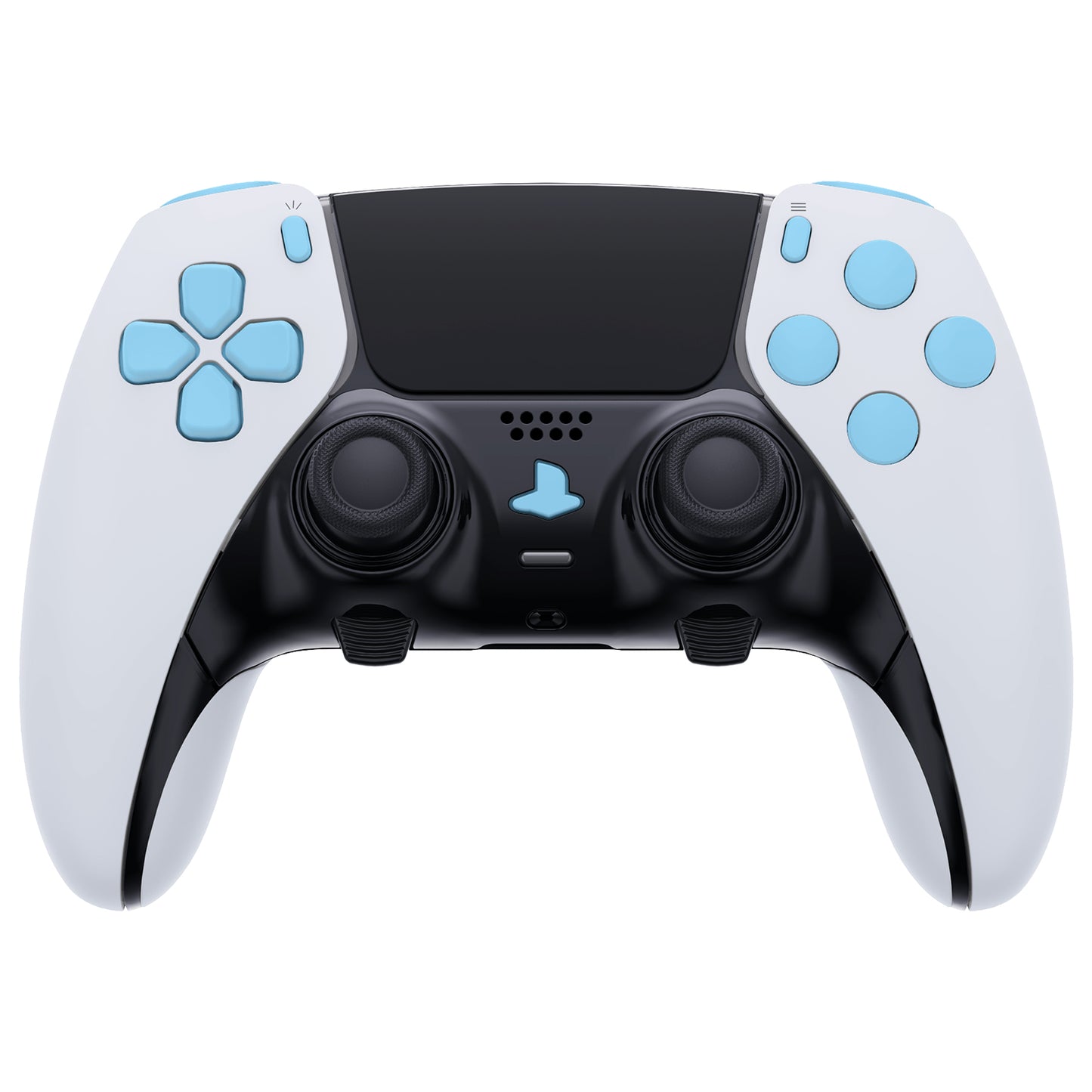 eXtremeRate Replacement Full Set Buttons Compatible with PS5 Edge Controller - Heaven Blue