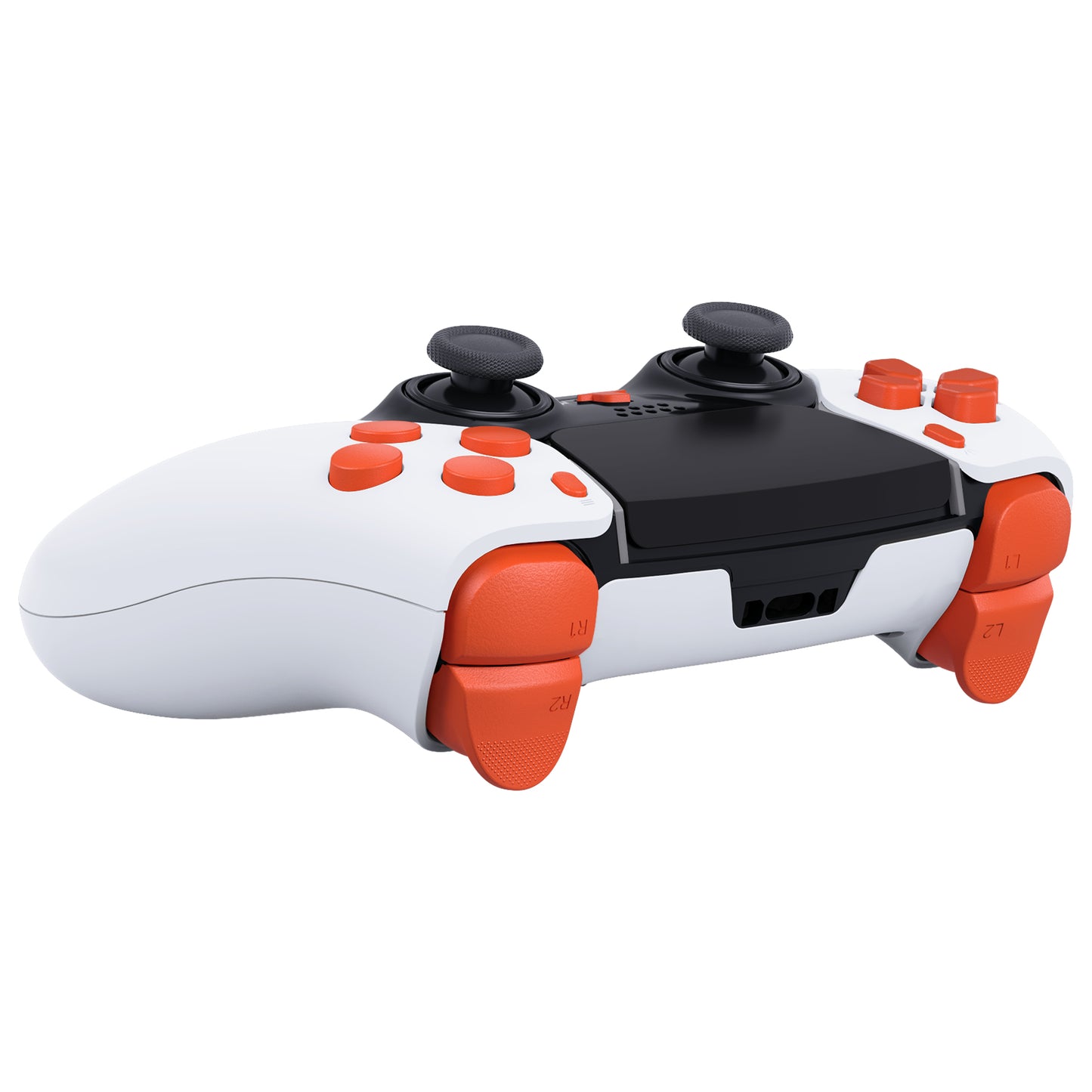 eXtremeRate Replacement Full Set Buttons Compatible with PS5 Edge Controller - Orange