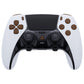 eXtremeRate Replacement Full Set Buttons Compatible with PS5 Edge Controller - Wood Grain