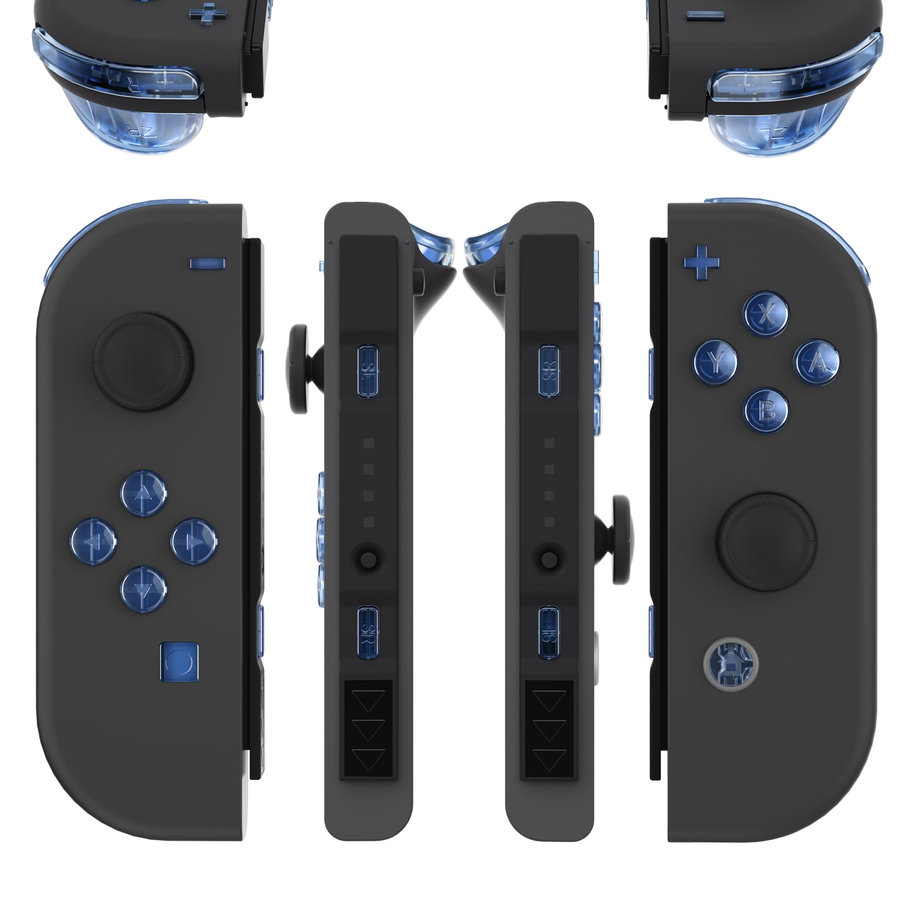 eXtremeRate Replacement Full Set Buttons for Joycon of NS Switch