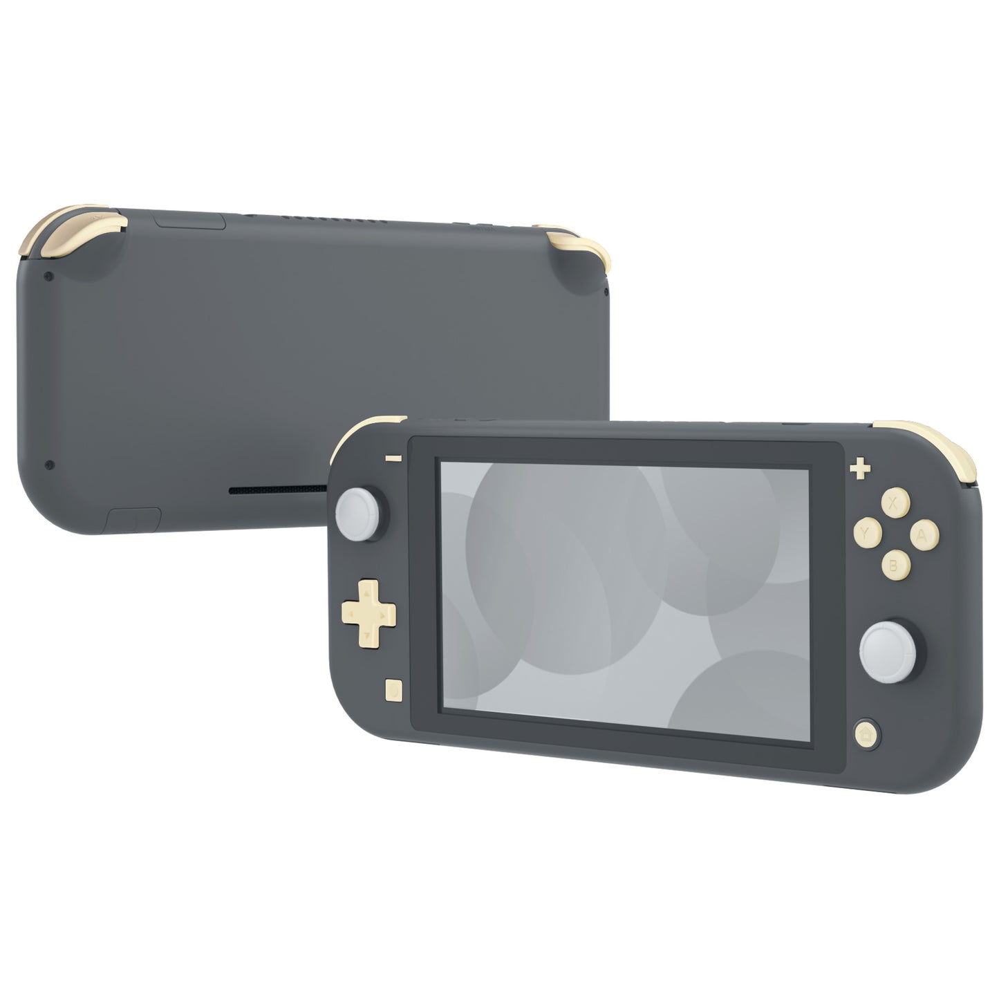 eXtremeRate Replacement Full Set Buttons for NS Switch Lite - Antique Yellow