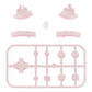 eXtremeRate Replacement Full Set Buttons for NS Switch Lite - Cherry Blossoms Pink