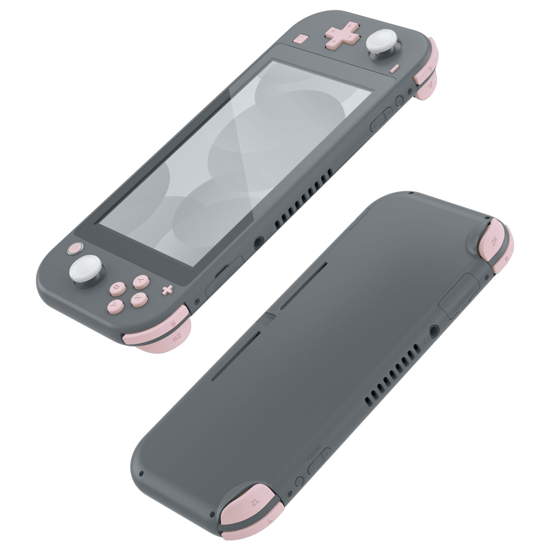 eXtremeRate Cherry Blossoms Pink Replacement ABXY Home Capture