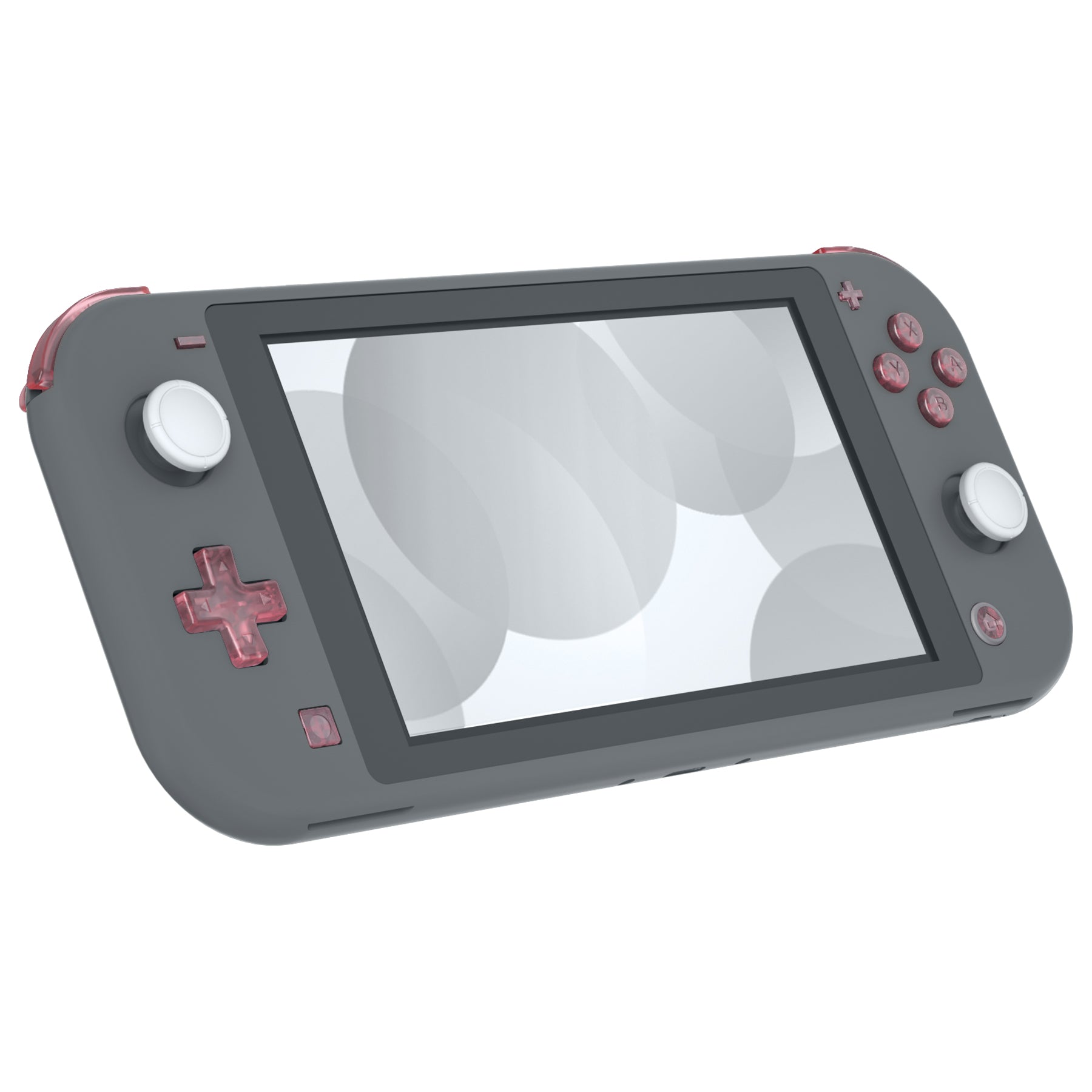 eXtremeRate Cherry Pink Replacement ABXY Home Capture Plus Minus