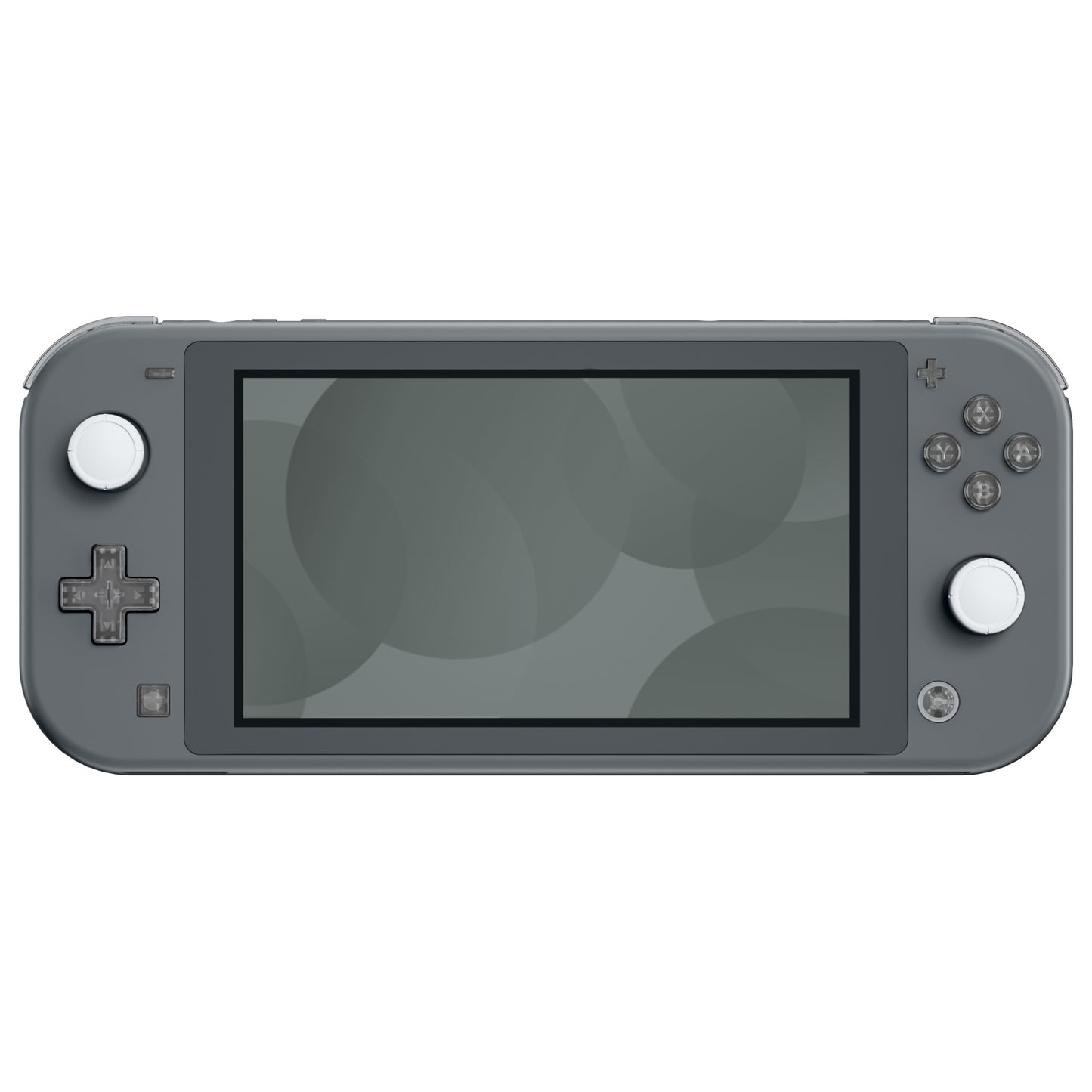 eXtremeRate Replacement Full Set Buttons for NS Switch Lite - Clear Black
