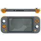 eXtremeRate Replacement Full Set Buttons for NS Switch Lite - Clear Orange