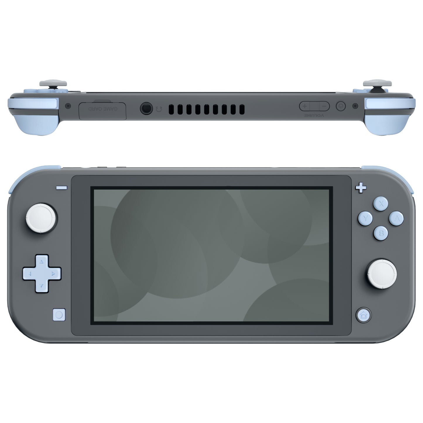 eXtremeRate Replacement Full Set Buttons for NS Switch Lite - Sky Blue