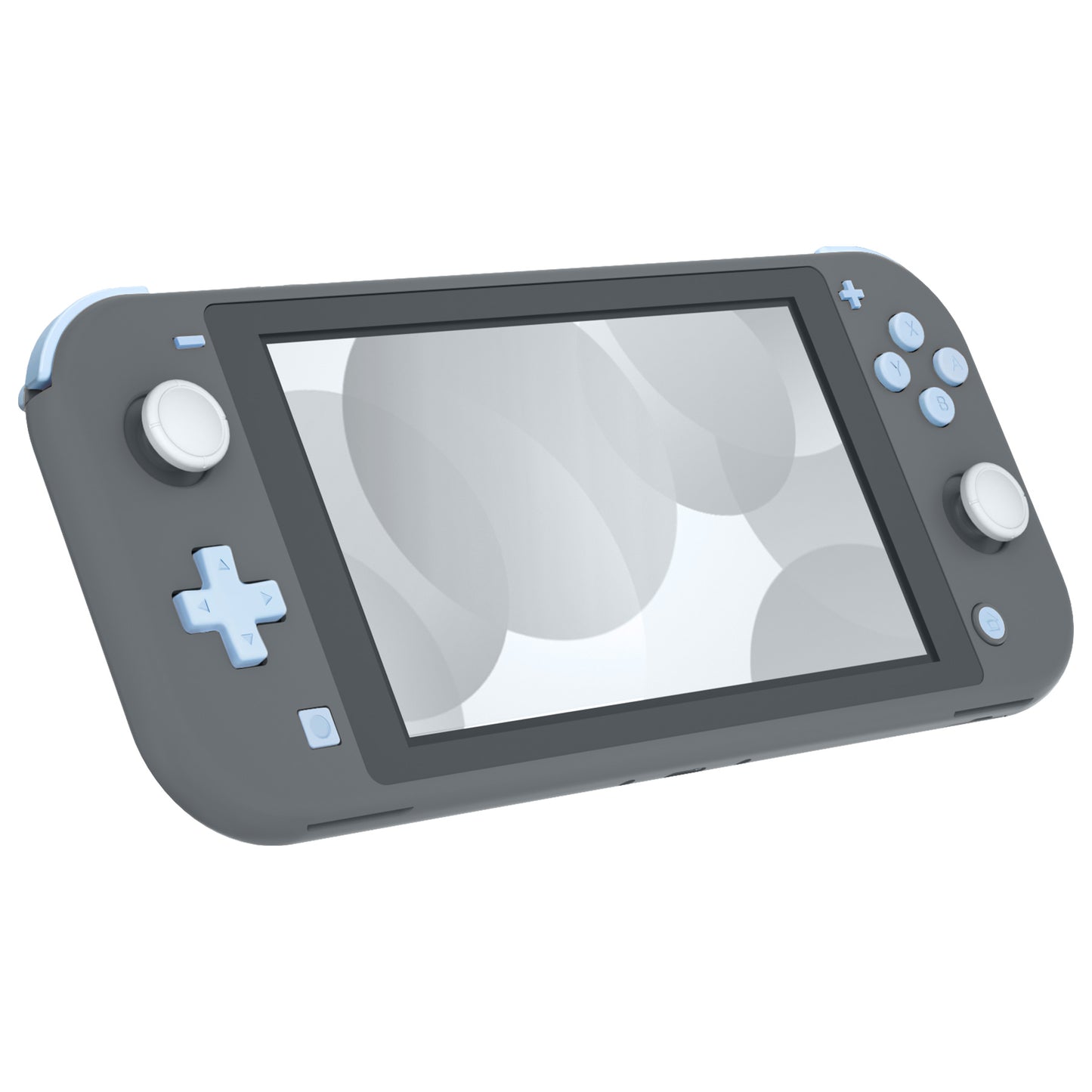 eXtremeRate Replacement Full Set Buttons for NS Switch Lite - Sky Blue