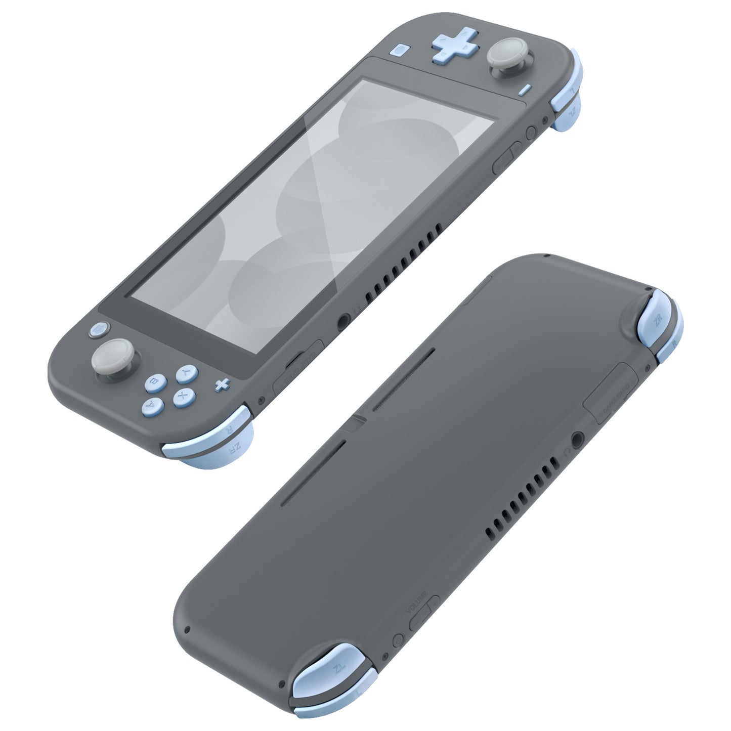 eXtremeRate Replacement Full Set Buttons for NS Switch Lite - Sky Blue