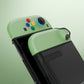eXtremeRate DIY Replacement Full Set Shell Case with Buttons for Joycon 2 of Nintendo Switch 2 - Deluxe Version - Matcha Green