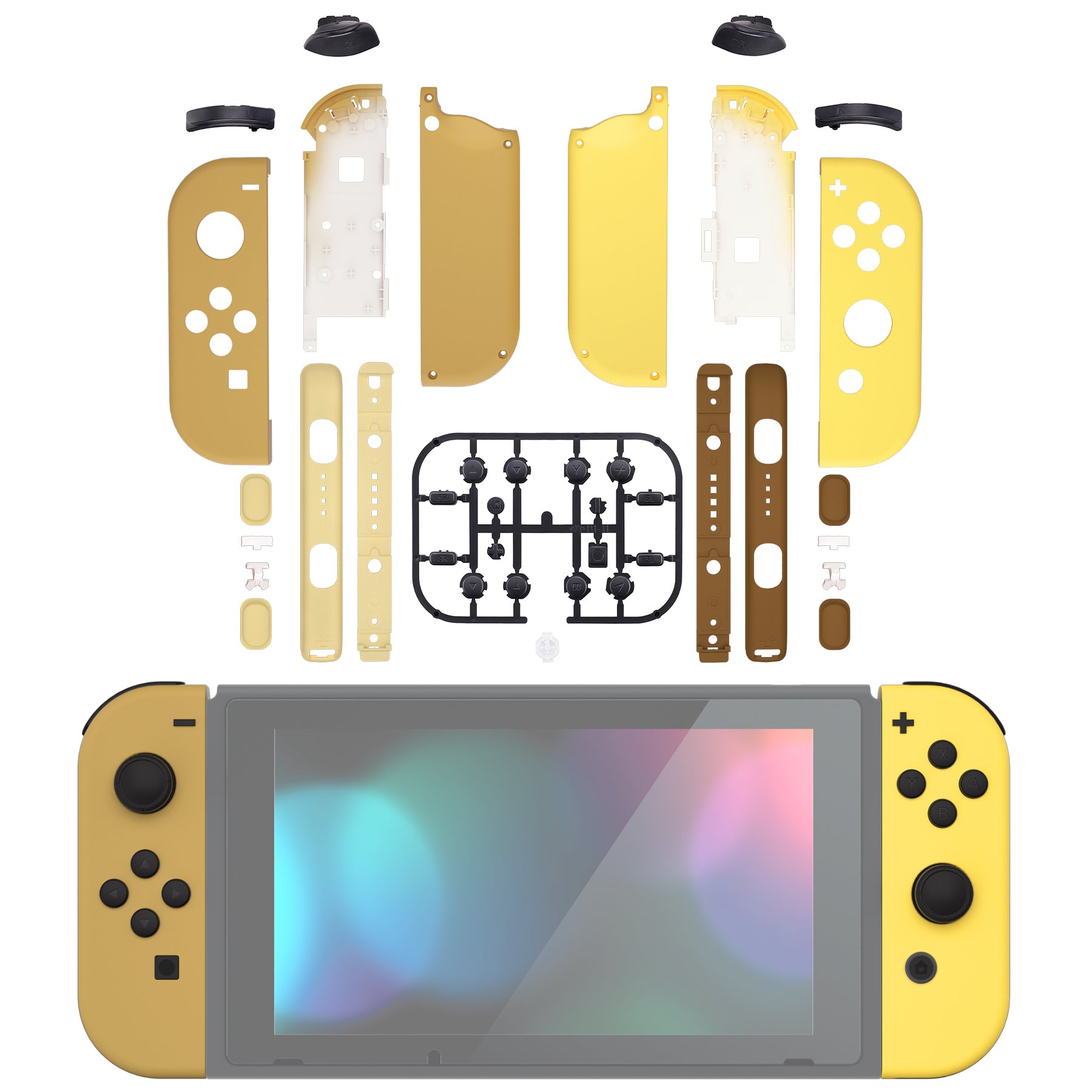eXtremeRate DIY Replacement Shell Buttons for Nintendo Switch