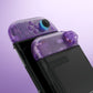 eXtremeRate DIY Replacement Full Set Shell Case with Buttons for Joycon 2 of Nintendo Switch 2 - Deluxe Version - Clear Atomic Purple