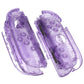 eXtremeRate DIY Replacement Full Set Shell Case with Buttons for Joycon 2 of Nintendo Switch 2 - Deluxe Version - Clear Atomic Purple