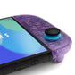 eXtremeRate DIY Replacement Full Set Shell Case with Buttons for Joycon 2 of Nintendo Switch 2 - Deluxe Version - Clear Atomic Purple
